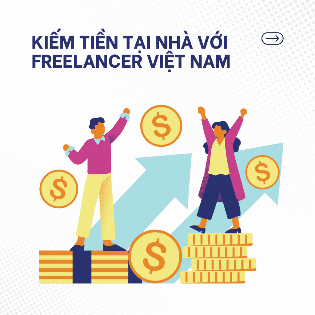 Freelancer Việt Nam làm việc tại nhà bằng laptop, nhận dự án online từ khách hàng quốc tế